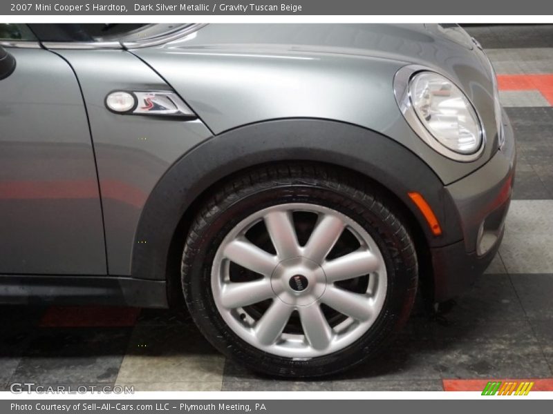 Dark Silver Metallic / Gravity Tuscan Beige 2007 Mini Cooper S Hardtop