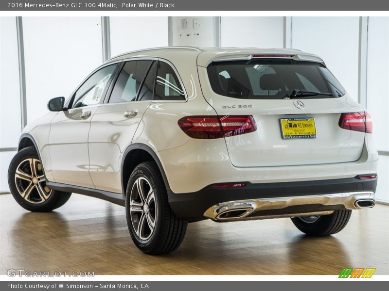 Polar White / Black 2016 Mercedes-Benz GLC 300 4Matic