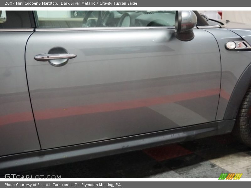 Dark Silver Metallic / Gravity Tuscan Beige 2007 Mini Cooper S Hardtop