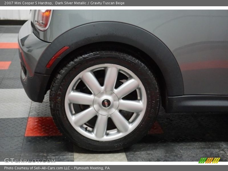 Dark Silver Metallic / Gravity Tuscan Beige 2007 Mini Cooper S Hardtop