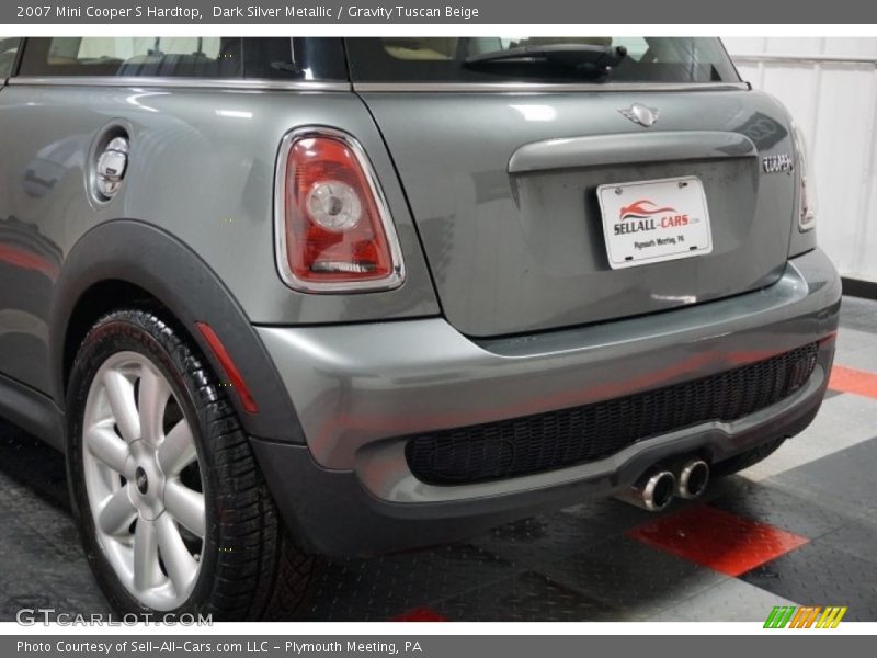 Dark Silver Metallic / Gravity Tuscan Beige 2007 Mini Cooper S Hardtop