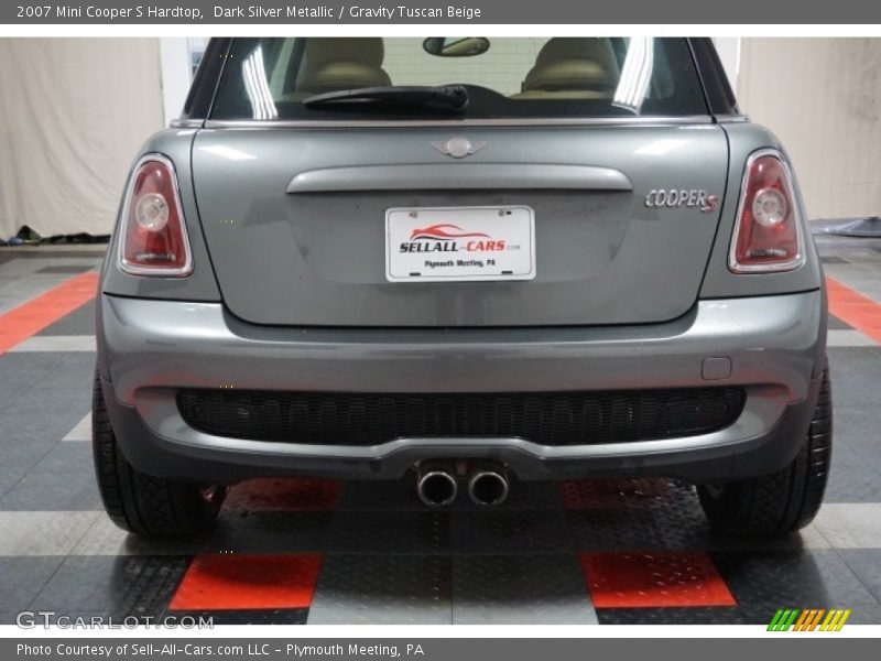 Dark Silver Metallic / Gravity Tuscan Beige 2007 Mini Cooper S Hardtop