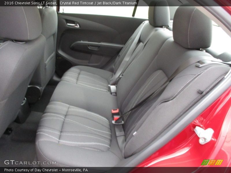 Crystal Red Tintcoat / Jet Black/Dark Titanium 2016 Chevrolet Sonic LT Sedan