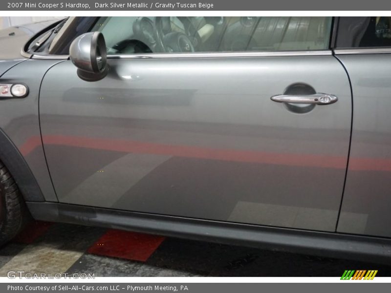 Dark Silver Metallic / Gravity Tuscan Beige 2007 Mini Cooper S Hardtop