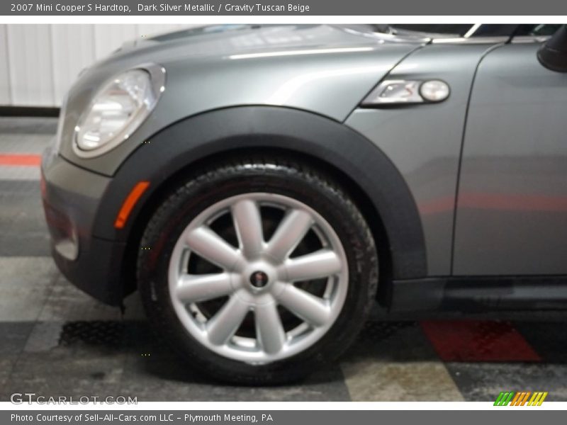 Dark Silver Metallic / Gravity Tuscan Beige 2007 Mini Cooper S Hardtop