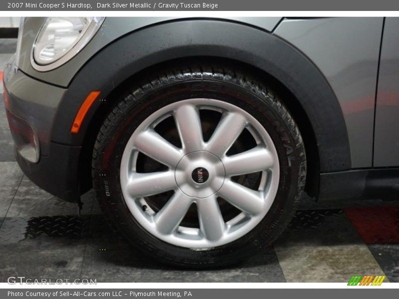 Dark Silver Metallic / Gravity Tuscan Beige 2007 Mini Cooper S Hardtop