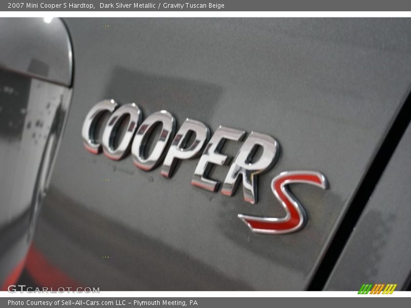 Dark Silver Metallic / Gravity Tuscan Beige 2007 Mini Cooper S Hardtop