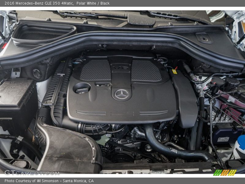Polar White / Black 2016 Mercedes-Benz GLE 350 4Matic