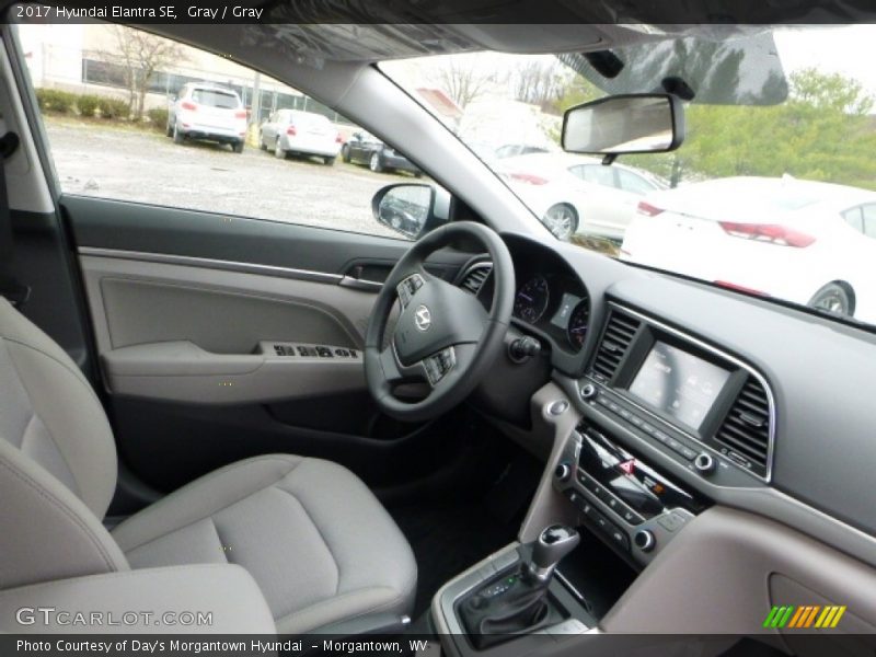 Gray / Gray 2017 Hyundai Elantra SE