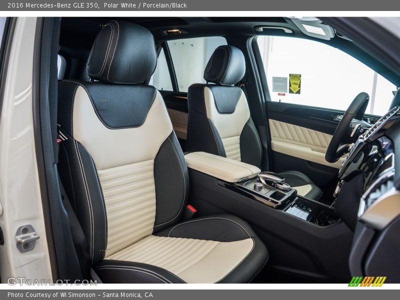 Polar White / Porcelain/Black 2016 Mercedes-Benz GLE 350