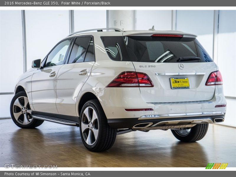 Polar White / Porcelain/Black 2016 Mercedes-Benz GLE 350