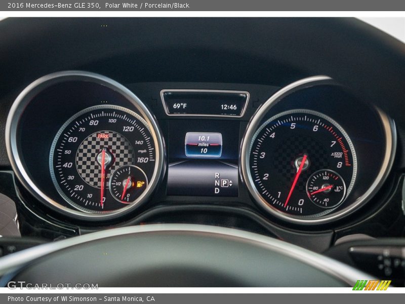 Polar White / Porcelain/Black 2016 Mercedes-Benz GLE 350
