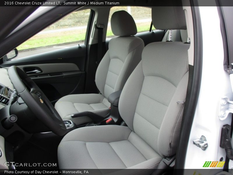 Summit White / Medium Titanium 2016 Chevrolet Cruze Limited LT