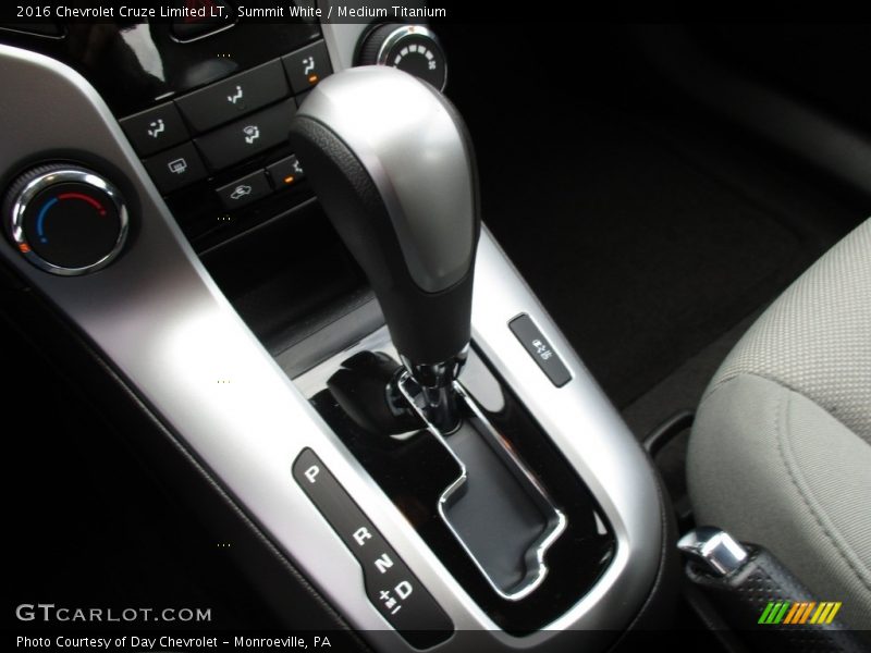 Summit White / Medium Titanium 2016 Chevrolet Cruze Limited LT