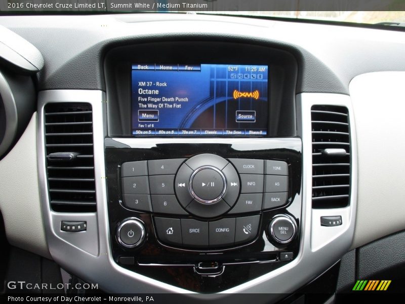 Summit White / Medium Titanium 2016 Chevrolet Cruze Limited LT