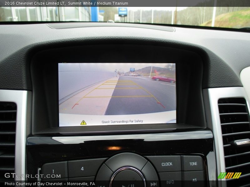 Summit White / Medium Titanium 2016 Chevrolet Cruze Limited LT