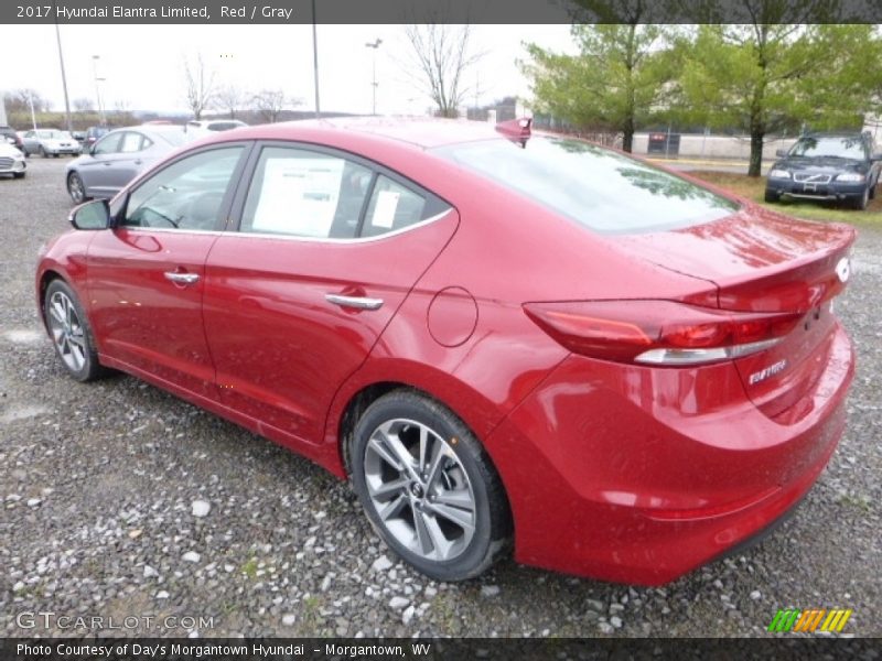  2017 Elantra Limited Red