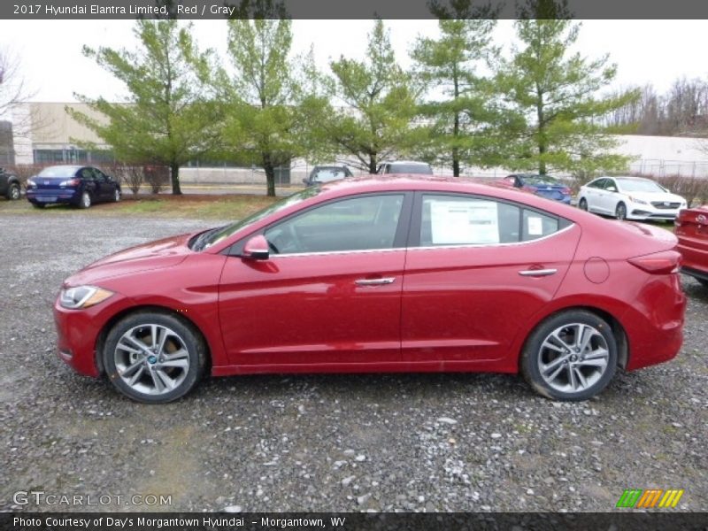  2017 Elantra Limited Red