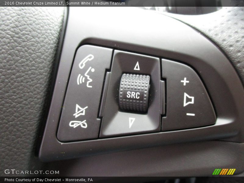 Summit White / Medium Titanium 2016 Chevrolet Cruze Limited LT