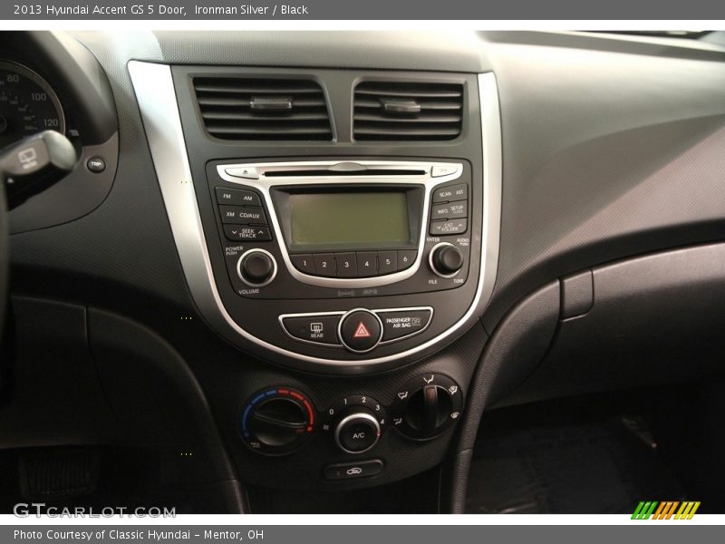 Ironman Silver / Black 2013 Hyundai Accent GS 5 Door