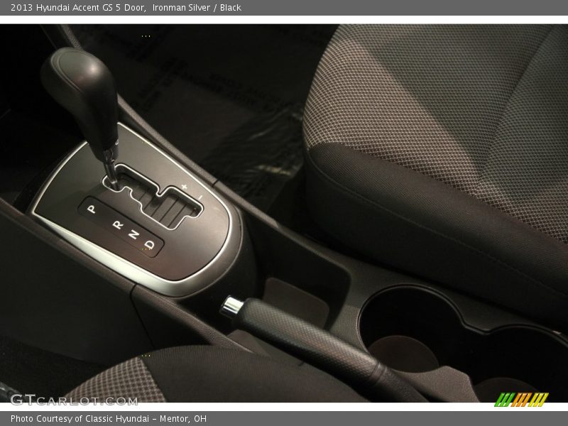 Ironman Silver / Black 2013 Hyundai Accent GS 5 Door