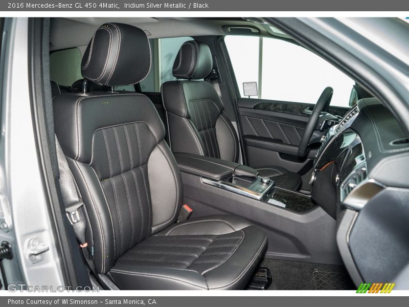 Iridium Silver Metallic / Black 2016 Mercedes-Benz GL 450 4Matic