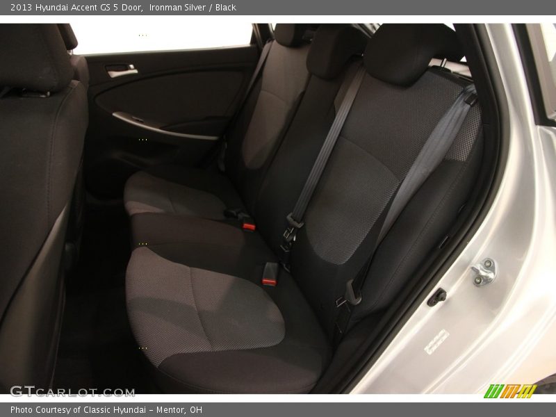 Ironman Silver / Black 2013 Hyundai Accent GS 5 Door