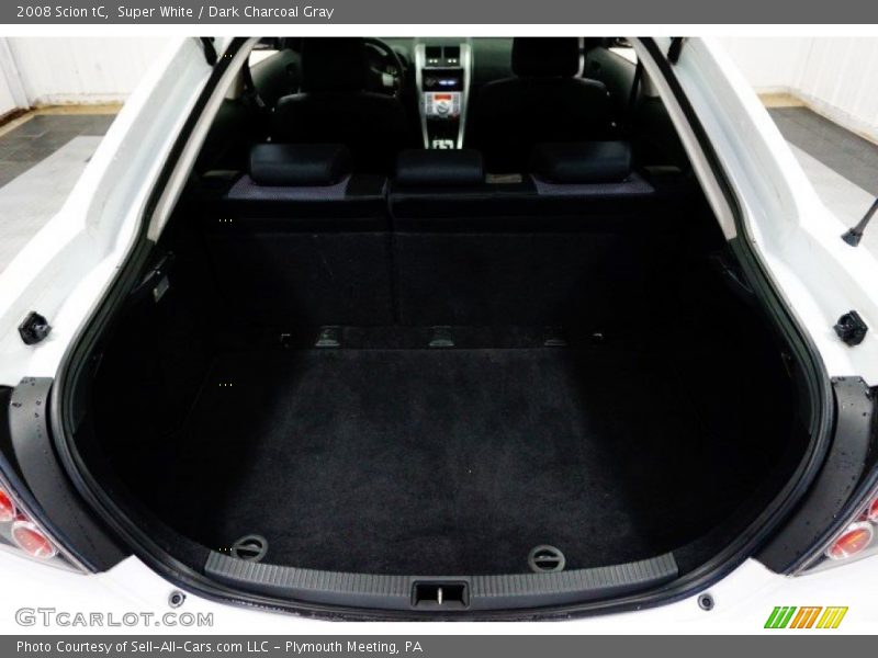 Super White / Dark Charcoal Gray 2008 Scion tC