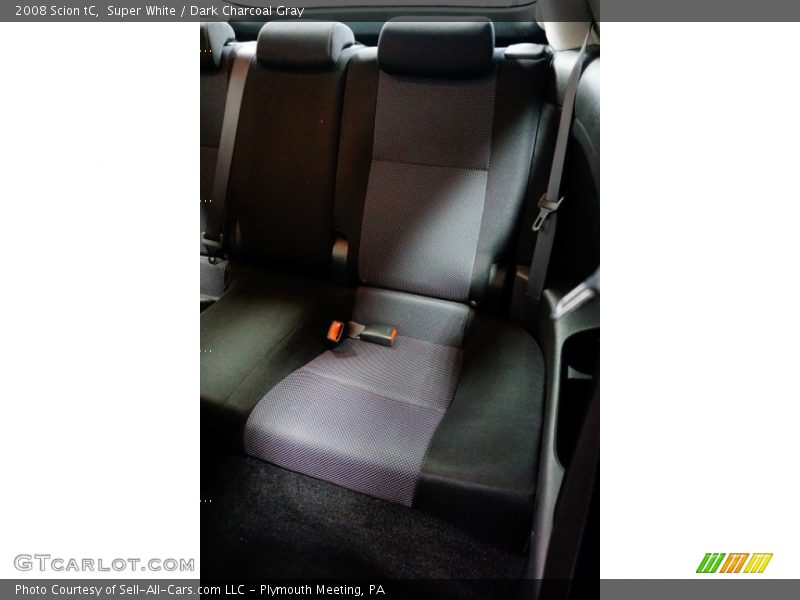 Super White / Dark Charcoal Gray 2008 Scion tC