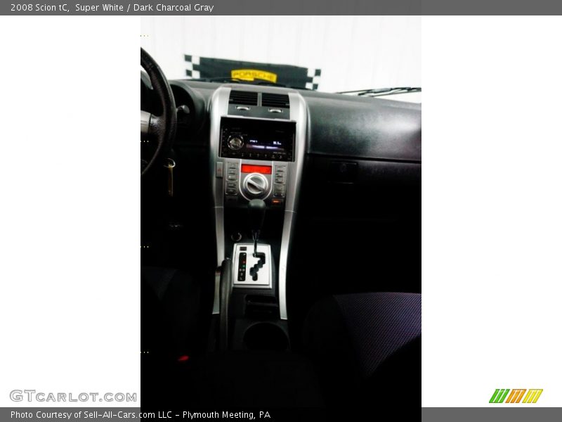 Super White / Dark Charcoal Gray 2008 Scion tC