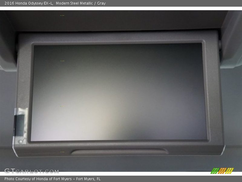 Modern Steel Metallic / Gray 2016 Honda Odyssey EX-L