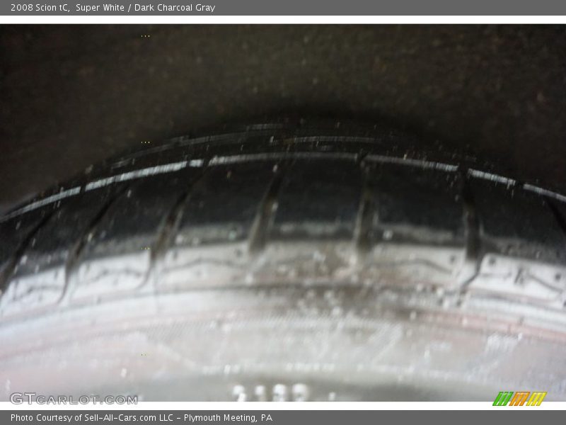 Super White / Dark Charcoal Gray 2008 Scion tC
