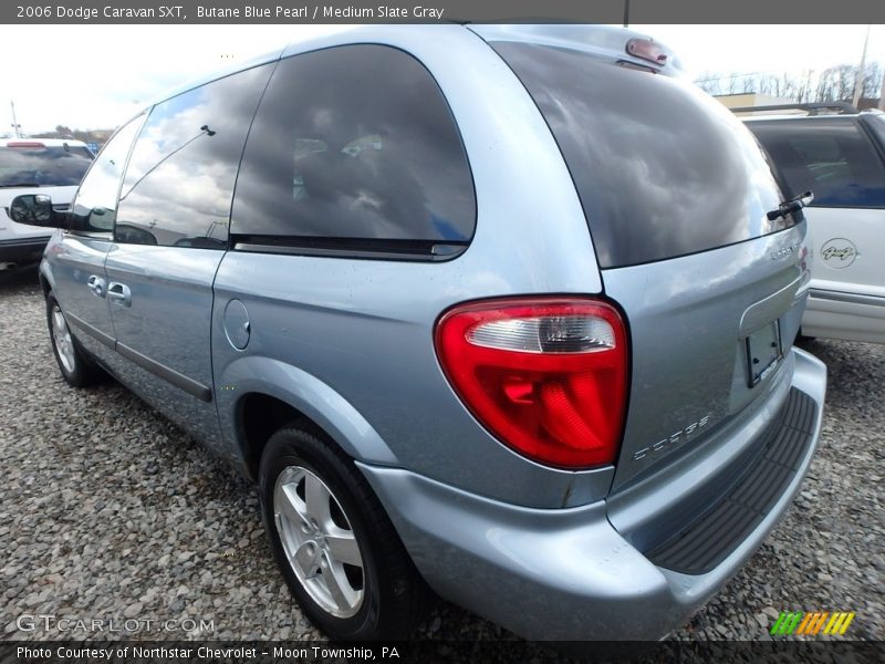 Butane Blue Pearl / Medium Slate Gray 2006 Dodge Caravan SXT