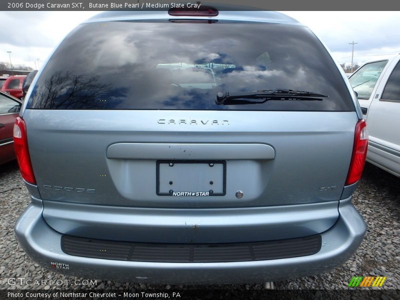 Butane Blue Pearl / Medium Slate Gray 2006 Dodge Caravan SXT
