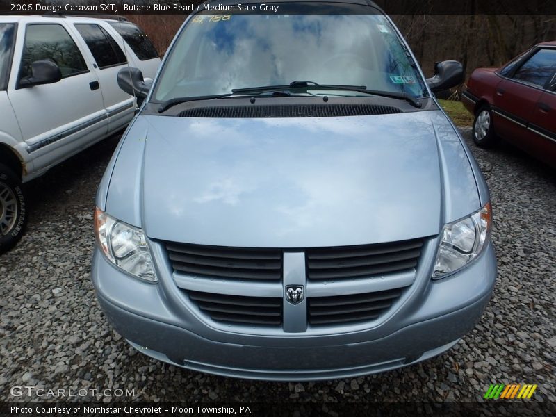 Butane Blue Pearl / Medium Slate Gray 2006 Dodge Caravan SXT