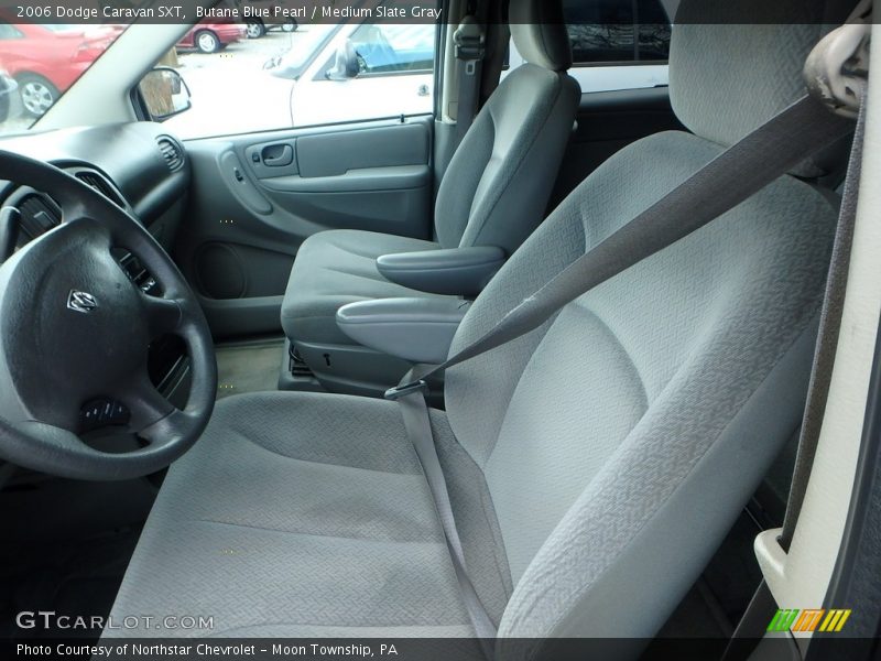 Butane Blue Pearl / Medium Slate Gray 2006 Dodge Caravan SXT