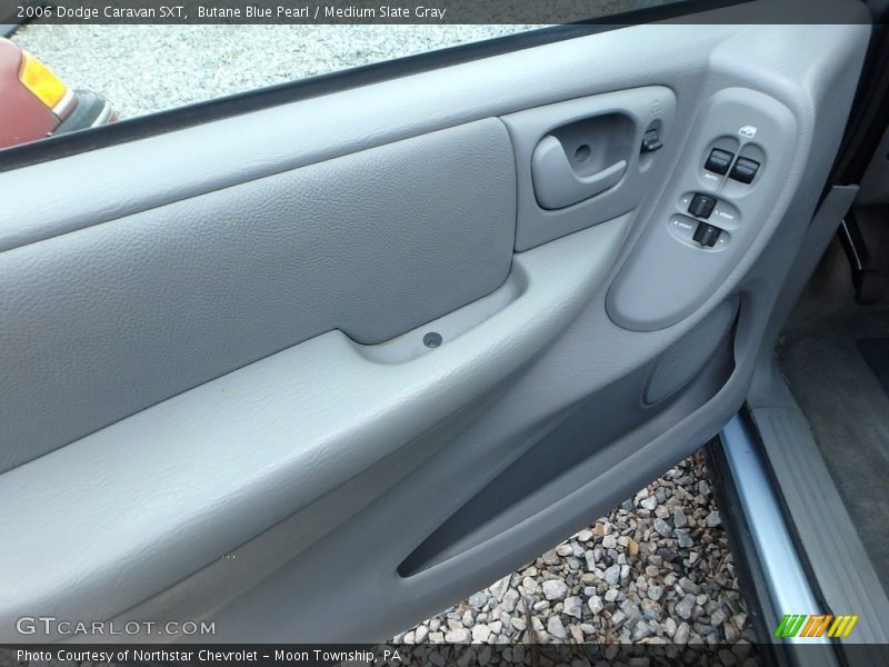 Butane Blue Pearl / Medium Slate Gray 2006 Dodge Caravan SXT