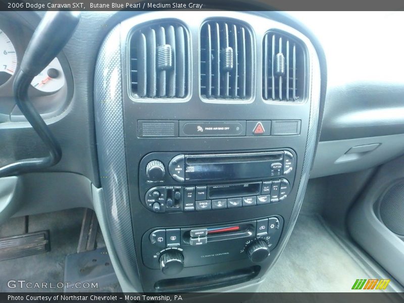 Butane Blue Pearl / Medium Slate Gray 2006 Dodge Caravan SXT
