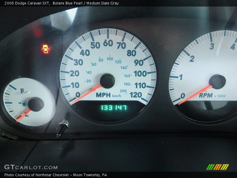 Butane Blue Pearl / Medium Slate Gray 2006 Dodge Caravan SXT