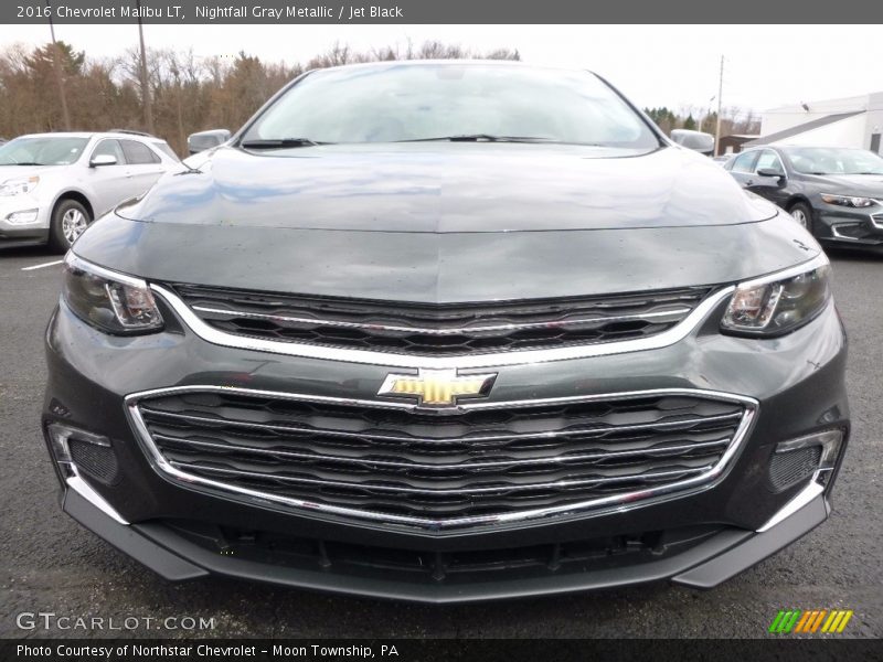 Nightfall Gray Metallic / Jet Black 2016 Chevrolet Malibu LT