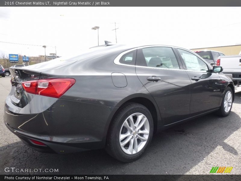 Nightfall Gray Metallic / Jet Black 2016 Chevrolet Malibu LT