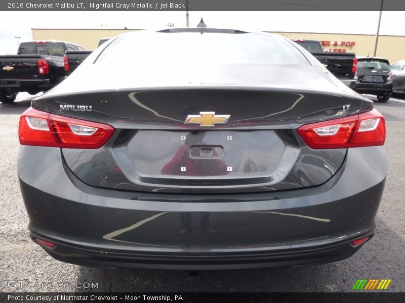 Nightfall Gray Metallic / Jet Black 2016 Chevrolet Malibu LT