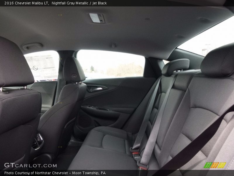 Nightfall Gray Metallic / Jet Black 2016 Chevrolet Malibu LT