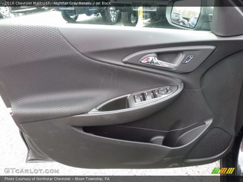 Nightfall Gray Metallic / Jet Black 2016 Chevrolet Malibu LT