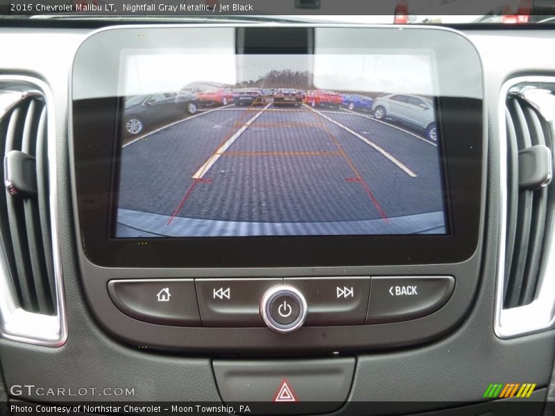 Nightfall Gray Metallic / Jet Black 2016 Chevrolet Malibu LT