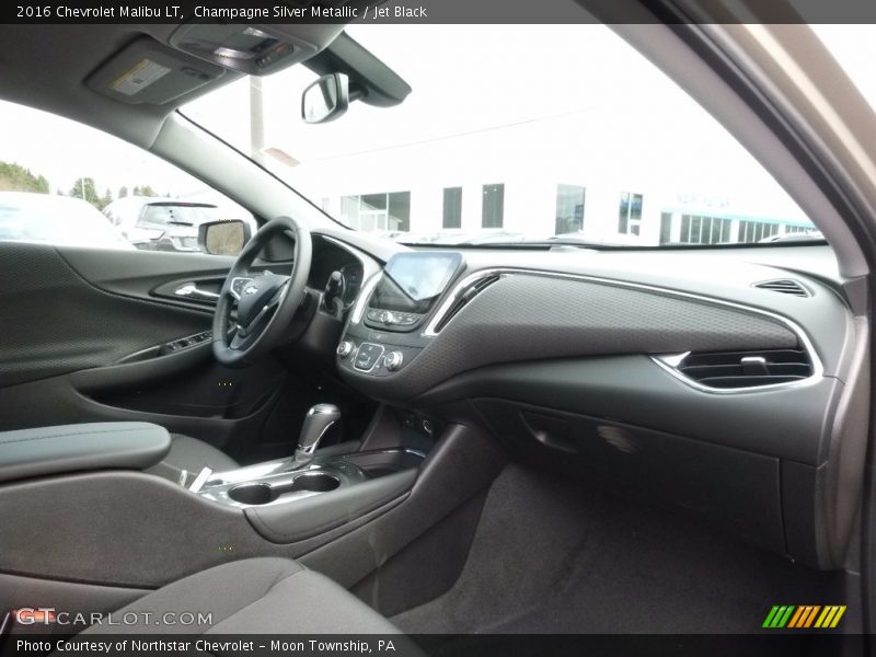 Champagne Silver Metallic / Jet Black 2016 Chevrolet Malibu LT