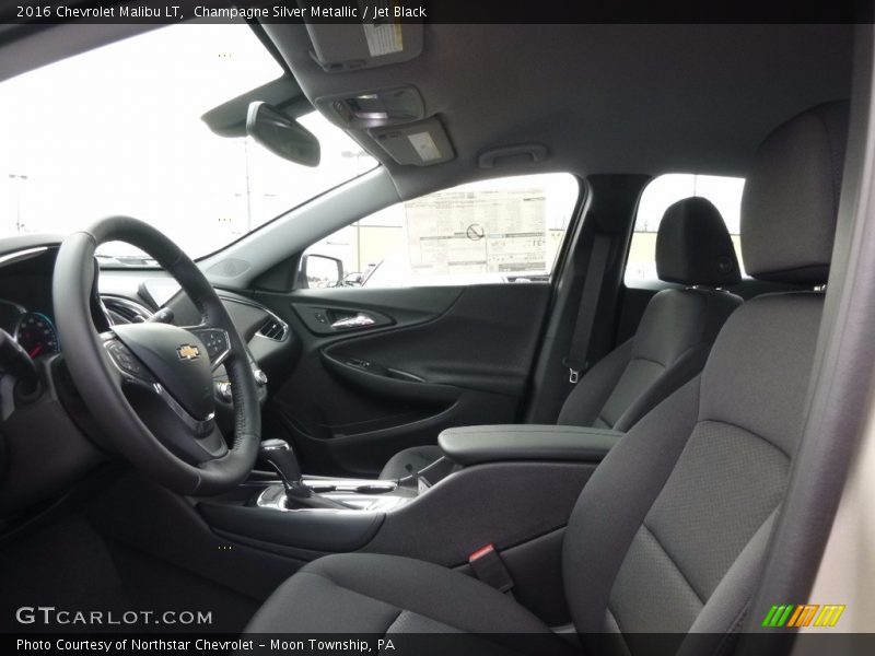 Champagne Silver Metallic / Jet Black 2016 Chevrolet Malibu LT
