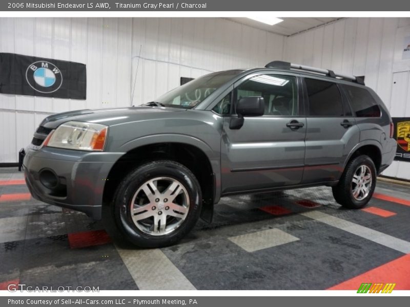 Titanium Gray Pearl / Charcoal 2006 Mitsubishi Endeavor LS AWD
