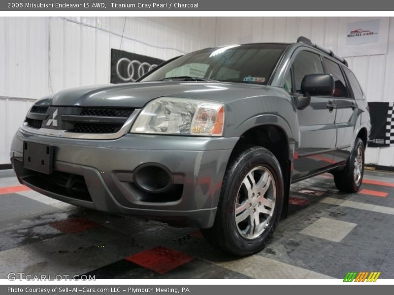 Titanium Gray Pearl / Charcoal 2006 Mitsubishi Endeavor LS AWD