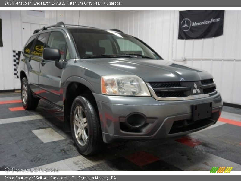 Titanium Gray Pearl / Charcoal 2006 Mitsubishi Endeavor LS AWD